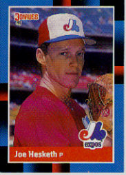 1988 Donruss Baseball Cards    504     Joe Hesketh